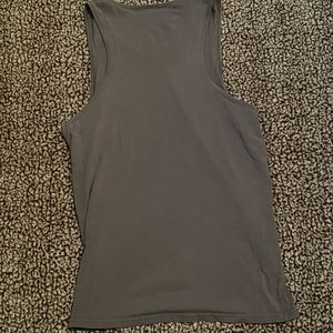Gymshark gray tank top size medium